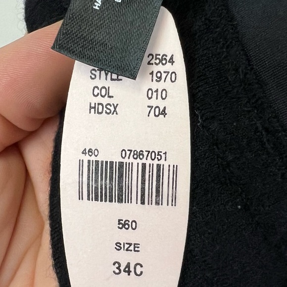 Victoria's Secret Corset Women's Black Rhinestone Embellished 34C - Picture 6 of 7